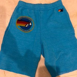 Boys size 10 aviator nation shorts